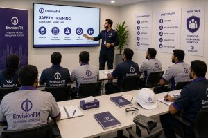 Facilities management safety training session